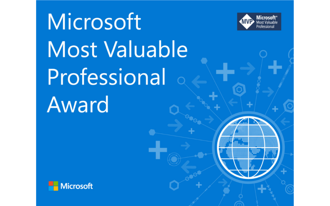 Recipient of the Microsoft MVP Award for the 9th Year in a Row